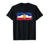 Nouveau Drapeau de l'Utah Textless Beehive State Pride Grunge T-Shirt