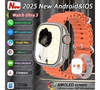 Nouveau Dtultra 3 Smartwatch 2.01 "Écran Amoled 32Gb Lecteur Mp3 Bluetooth Partage De Réseau App Magasin Montre Intelligente Ai Hommes 2025 Original.Pink Sports Strap.