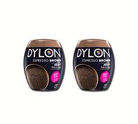 Dylon Nouveau Espresso Brun Machine Colorant écosser 350g 2 Pack