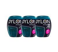 Dylon Nouveau Jeans Bleu Machine Colorant écosser 350g 3 Pack