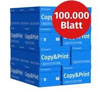 NOUVEAU ! Easyprint Papier d'impression Papier à copier 100000 feuilles A4 Premium extra-blanc CIE 160 Vainqueur du test PEFC Certificat environnemental