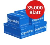 NOUVEAU Easyprint Papier d'impression Papier à copier 35000 feuilles 70 x 500 A4 Premium extra-blanc CIE 160 Vainqueur du test PEFC Certificat environnemental