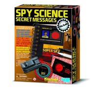 NOUVEAU ESPION Science MESSAGE SECRET Kit, GREAT GIZMOS (1 CR123A piles requis)