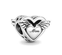 Nouveau Fit Bracelet perle famille pour toujours pendentif maman papa amulette balancent breloques bijoux à bricoler soi-même cadeauC'est beau et facile à utiliser.