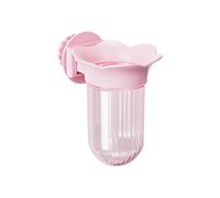 Nouveau fournisseur de légumes pour aras avec plan de stockage de l'eau empêche la détérioration et le désordre. Fournisseur d'oiseaux suspendu gratuit surveillant fruitarien monté sur cage