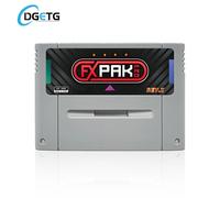 Nouveau FXPAK Pro SD2 Rev.Z 5000 en 1 cartouche de jeu SNES pour Super Famicom JP/EU/US 16 bits console de jeu vidéo prise en charge SA1 jeu RPG Violet