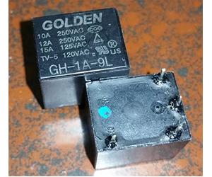 Nouveau GH-1A-5L GH-1A-9L GH-1A-12L GH-1A-12LF GH-1A-12L-3.0 GH-1A-12LT GH-1A-12LF-G GH-1A-24L Relais 4 broches(GH-1A-5L 5V-7.5A)