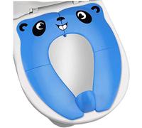 [Nouveau] Gimars Bleu Bébé Réducteur de Toilette Pliable Siège Enfant Réducteur WC Voyage Folding Travel Potty Seat pour Enfants Bébé