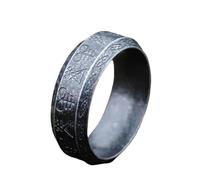 Nouveau Gothique Lucifer Satan Sceau De Satan Chevalière Anneaux Punk Sceau Anneaux Hommes Et Femmes Païen Bijoux Vintage