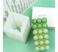 Nouveau Grand Moule À Bougie En Forme De Nid D'abeille, Forme Géométrique Cylindrique, Carré, Aromathérapie, En Silicone, Fait À La Main