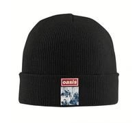 Nouveau Groupe Rock de tournée Live 2025 The Rain Knitted Hat for Women Men Beanie Winter Hat O-Oasis Warm Caps