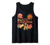 Nouveau Hampshire Mignon Feuilles de Voyage d'automne Souvenir de Vacances Débardeur