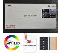 Nouveau Hk10 Ultra 3 Max Smartwatch 2025 49mm Hd Amoled 4g Rom Bluetooth Réseau Appel Robot Horloge Nfc Boussole Montre Intelligente Hommes Femmes