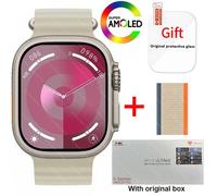 Nouveau Hk11 Ultra 3 Smartwatch 2025 49mm Amoled 4g Rom Ai Chat Robot Bluetooth Réseau Appel Horloge Nfc Boussole Montre Intelligente Hommes Femmes