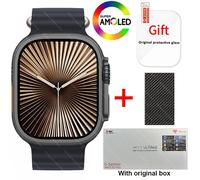 Nouveau Hk11 Ultra 3 Smartwatch 2025 49mm Amoled 4g Rom Ai Chat Robot Bluetooth Réseau Appel Horloge Nfc Boussole Montre Intelligente Hommes Femmes