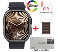 Nouveau Hk11 Ultra 3 Smartwatch 2025 49mm Amoled 4g Rom Ai Chat Robot Bluetooth Réseau Appel Horloge Nfc Boussole Montre Intelligente Hommes Femmes