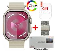 Nouveau Hk11 Ultra 3 Smartwatch 2025 49mm Amoled 4g Rom Ai Chat Robot Bluetooth Réseau Appel Horloge Nfc Boussole Montre Intelligente Hommes Femmes
