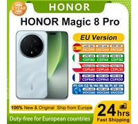 Nouveau HONOR Magic 8 Pro 5G 2026 Version Globale 12+512 Go Snapdragon 8 Elite Gen 5 Écran OLED 6,71'' 120Hz Caméras IA 200MP Téléphone Portable SuperCharge 100W Noir