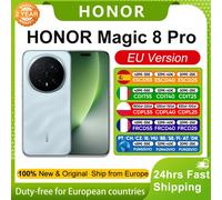 Nouveau HONOR Magic 8 Pro 5G 2026 Version Globale 12+512 Go Snapdragon 8 Elite Gen 5 Écran OLED 6,71'' 120Hz Caméras IA 200MP Téléphone Portable SuperCharge 100W Or du lever du soleil