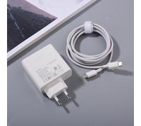 Nouveau Huawei MateBook X Pro D14 D15 D16 14s 15s 16s Original 65W chargeur PD Super rapide ue/US USB C adaptateur d'alimentation 1.8M 6A câble-EU Add Cable