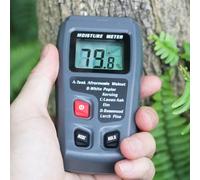 Nouveau humidimètre numérique pour bois, testeur professionnel d'humidité du bois, hygromètre portatif, détecteur de bois EMT01 avec écran LCD HD EMT01