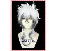 Nouveau jeu chaud Arknights famille léopard des neiges argent gris court dégradé synthétique Cosplay perruques + casquette de perruque