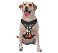 Nouveau Jeu de fléchettes,Harnais pour Animaux de Compagnie, Harnais réfléchissant réglable pour Chien,M