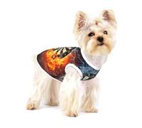 Nouveau Jeu de fléchettes,T-Shirt sans Manches en Coton pour Animaux de Compagnie, Gilet Respirant, Extensible et Doux,L