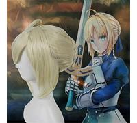 Nouveau jeu de perruque Nero destin rester nuit sabre Arturia Pendragon Cosplay perruque destin Costume jouer perruques Halloween Costumes cheveux 3 couleurs A