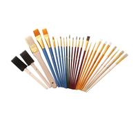 Nouveau Jeu De Pinceaux À Peinture À L'huile, Outils De Dessin Pour Étudiants Artistes, Jouets Délicats, Cadeaux De Blague, Capsule De Croissance Magique, Squishy, Bricolage, 25 Pièces