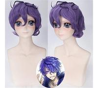 Nouveau jeu perruques Ib Garry violet haute température fil Cos court cheveux synthétiques Cosplay Costume Anime perruque + casquette de perruque