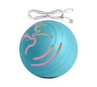 Nouveau jouet interactif intelligent pour chats - Boule méchante jouet roulant qui rebondit lui-même, balle pour chiots anti-stress pour enrichissement intérieur et extérieur stimulation mentale