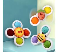 Nouveau Jouet Pour Bébé, Ventouse Rotative, Toupie, Jouets Amusants, Gyroscope Classique Pour Enfants, Jouets De Bain, Cadeau D'anniversaire Et De Noël