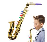Nouveau Jouet pour Saxophone pour - Mini Jouet éducatif pour Instrument de Musique avec Son Authentique Favorise la créativité Compétences motrices Compréhension Musicale Soutien aux Parents |