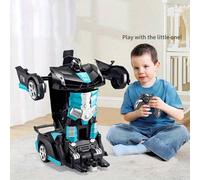 Nouveau jouet robot voiture transformable 4-en-1 2025 - Voiture créative et intéressante en mode robot, bataille de compétition, interaction de divertissement, cadeau d'anniversaire, cadeau de Pâques,