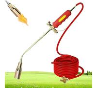 Nouveau kit de brûleur de mauvaises herbes au propane, brûleurs de mauvaises herbes pour l'extérieur, brûleur de mauvaises herbes portable au propane, double interrupteur multifonction (2meters)