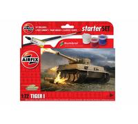 Nouveau Kit De Modèle Airfix Starter Set 1:72 Tiger 1 - A55004