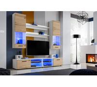 NOUVEAU komodee Ensemble de Meubles Varallo Eclairage Optionale Pour Salon LED