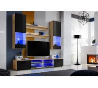 NOUVEAU komodee Ensemble de Meubles Varallo Eclairage Optionale Pour Salon LED
