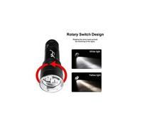 Nouveau led 2t6 deux modes de lumière du jour plongée étanche lampe de poche extérieure étanche