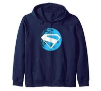 Nouveau logo Superman Movie Design Earth Sweat à Capuche