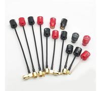 Nouveau Lollipop 4 plus petit et plus léger 5.8G 2.5dBi Gain RHCP antenne SMA RP-SMA MMCX UFL connecteur pour modèle de Drone de course RC FPV RPSMA court noir