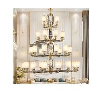 Nouveau lustre chinois lampe de salon Style salle à manger moderne Duplex Villa lampes et lumières,Luxe