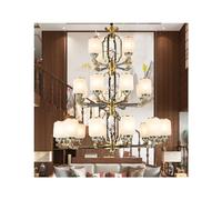 Nouveau lustre chinois lampe de salon Style salle à manger moderne Duplex Villa lampes et lumières,Luxe