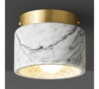 Nouveau Lustre Commercial Moderne en marbre pour Plafond, Maison, hôtel, Hall, albâtre Naturel, Proche du Plafond, Lampe en Pierre Naturelle, luminaire pour Plafond, Maison, hôtel,