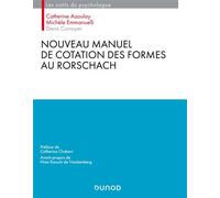 Nouveau manuel de cotation des formes au Rorschach - Catherine Azoulay - Dunod - broché - Livre
