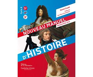 Nouveau manuel d'histoire: Programme 2016