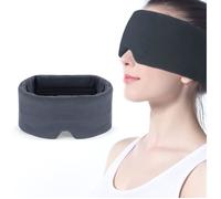 Nouveau masque de sommeil - Masque de nuit en pour femmes et hommes, Masque sommeil bloquant la lumière, fait à la main
