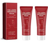 Nouveau masque enveloppant au lactose rouge et au collagène, masque intense au collagène, liftant et anti-rides, resserre les pores, teint éclatant, gel liftant anti-rides, hydratant