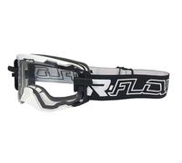 Nouveau masque NEXT R-FLOW anti buée et aéré - moto vélo jet quad - FULL PACK NEXT (blanc et noir)